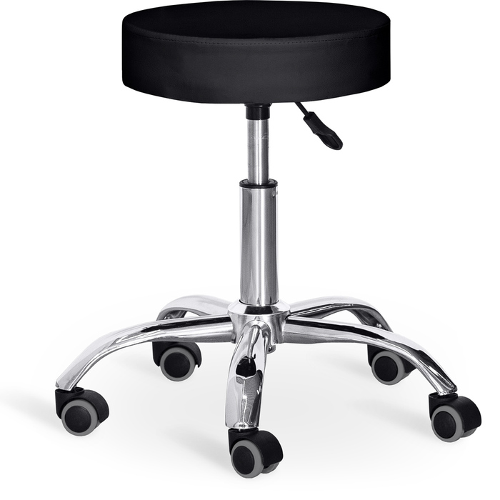 Крісло для майстра Hommex Melisa Black (H-115 Black MR)