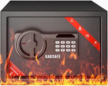 Касовий сейф KABISAFE для дому та офісу з цифровим замком, світлом та 20L об'ємом