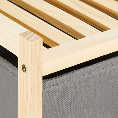 Відкидна полиця Relaxdays з 3 кошиками