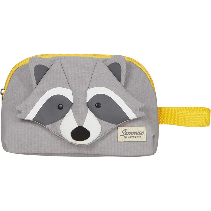 Сумка для туалетного приладдя Samsonite Happy Sammies Eco, 23 см, 2,5 л, (сіра (Raccoon Remy))