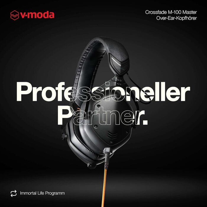 Шумоізоляційні навушники-вкладиші V-MODA Crossfade M-100 Master чорний