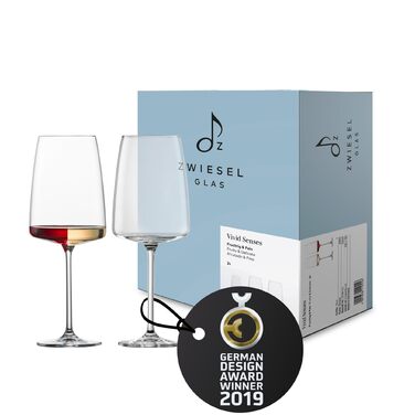 Кельментини Zwiesel Glas Vivid Senses (2 шт.) - витончені кельментини з тритан-кристалу, Made in Germany