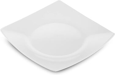 Набір посуду Konsimo на 12 персон Набір тарілок EPIRI Modern 36 предметів - Сервіз та набори посуду - Комбінований сервіз на 12 персон - Сімейне обслуговування - Тарілки для посуду (білі, на 12 персон)
