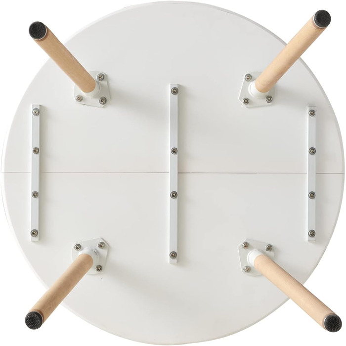 DEYARNA HOME Комплект обіднього столу та стільців, обідній стіл та 4 стільці, стільці з оксамиту, стільниця з МДФ, чорні ніжки столу, сучасний кухонний стіл (Білий/Рожевий, 80 * 80 * 75 см)