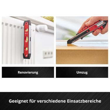 Einhell E-CASE 80: Набір інструментів в кейсі (80 предметів) для дому, майстерні та транспортування