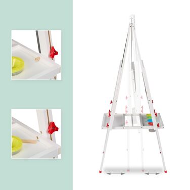 Дитячий столик Relaxdays з дощечкою для малювання