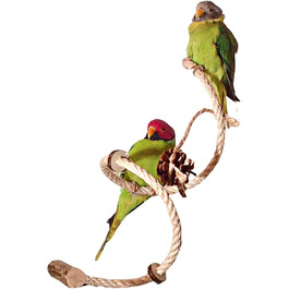 Іграшки для птахів Vogelgaleria спіраль з кільцями