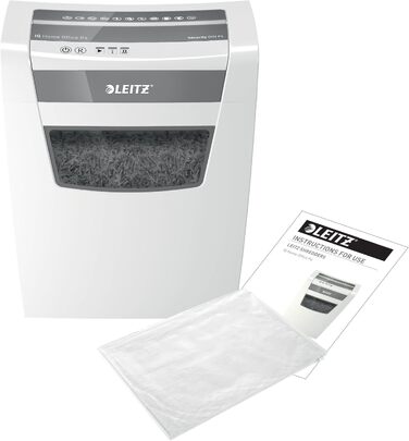 Шредер Leitz IQ Aktenvernichter Home Office: безпечне знищення документів, P4, 23L, для дому та офісу