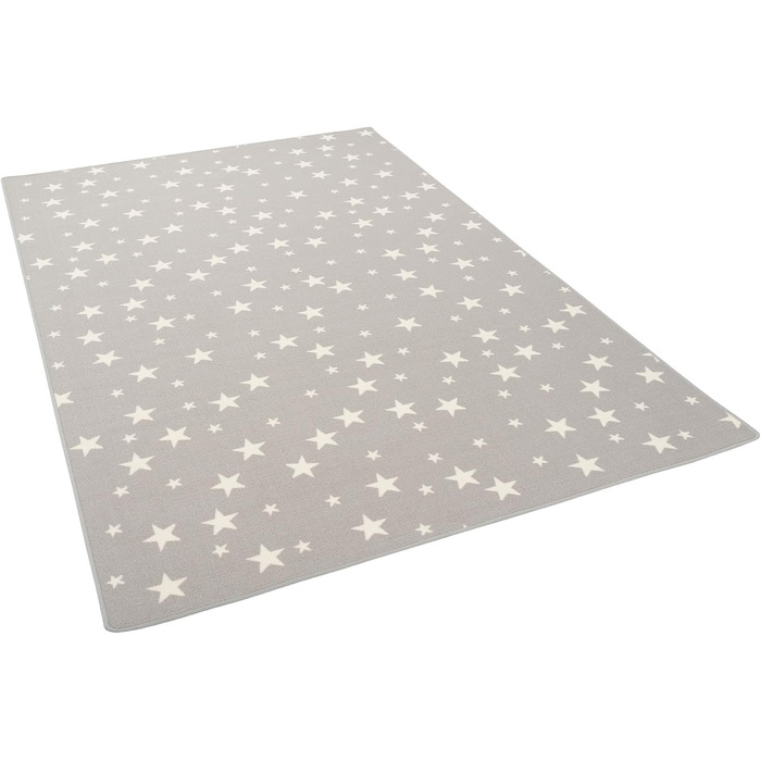 Дитячий ігровий килимок Snapstyle Stars Grey, 24 розміри, 80x160 см