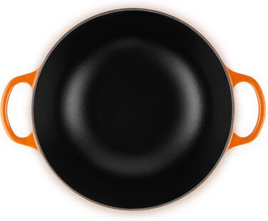 Каструля Le Creuset Signature з чавуну, 24 см, 4.1 л, для всіх плит (включаючи індукцію), кольор сірий