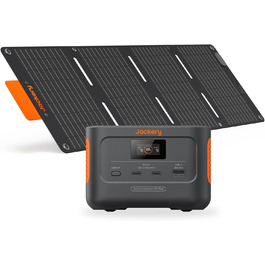 Jackery Explorer 100 Plus: портативна електростанція з LiFePO4 акумулятором 99Wh, 128W, 3 порти для зарядки, резервне живлення для подорожей та надзвичайних ситуацій