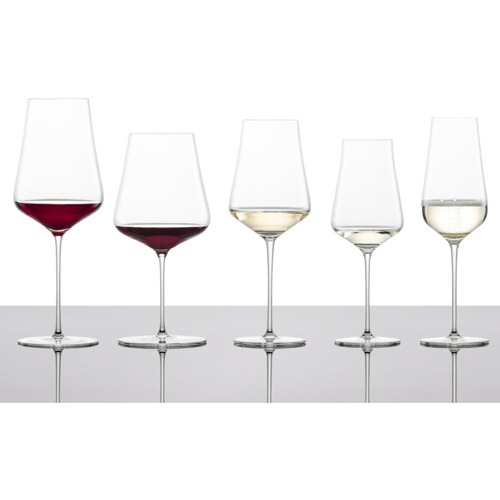 Кельмахи Zwiesel Glas для червоного та білого вина, набір 2 шт. з Tritan-кристалу, стійкі до миття в посудомийній машині