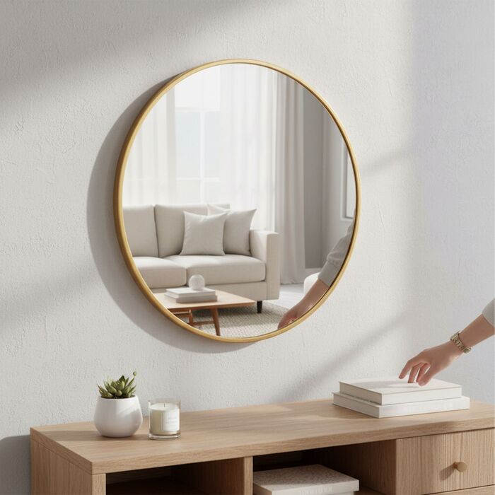 Дзеркало Relaxdays кругле