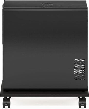 Підставка для комп'ютера та принтера Furinno Econ Home Office з роликами, Espresso, 1-рівнева