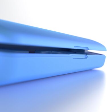 Електрична зубна щітка Ordo Sonic+ з кейсом для подорожі, фіолетового кольору (Арктичний блакитний). 4 режими чищення, швидка зарядка USB, для дорослих, смарт-технологія