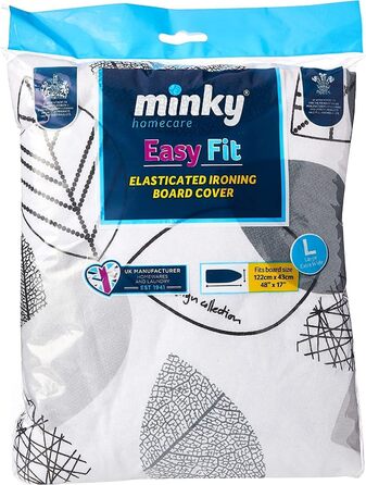 Чохол для прасувальної дошки Minky Easy Fit, 110 x 35 см (122 x 43 см)
