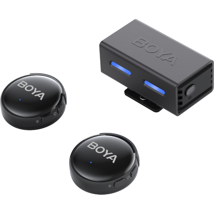 Бездротовий мікрофон BOYA LINK 3-02 Type-C/TRS Black
