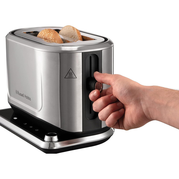 Тостер Russell Hobbs ‎26210-56 1500 Вт сріблясто-чорний