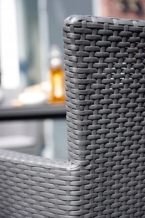 Комплект садових меблів Keter із пластику, сірий, 3 предмети