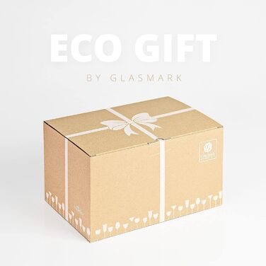 Набір келихів для пива Glasmark KROSNO 1992 Biertulpen 6 шт, 500 мл - для Pils, Stout, коктейлів, придатні для мийки в посудомийній машині