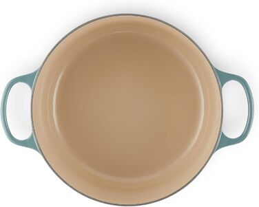 Запіканка чавунна Le Creuset Signature, Ø 28 см, 4,2 л, для всіх типів плит включаючи індукційну (Ocean)