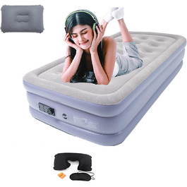 розмір: надувний матрац для кемпінгу з насосом