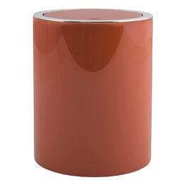 Серія MSV для ванної кімнати Aspen Дизайн косметичне відро для ванної педальне відро з поворотною кришкою відро для сміття з поворотною кришкою 6 літрів (ØxH) приблизно 18,5 x 26 см (теракотово-червоний)