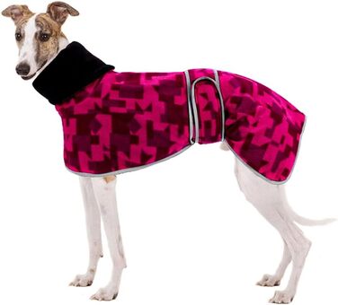 Зимовий светр Whippet Fleece, на теплій підкладці, регульований, розмір L, рожевий