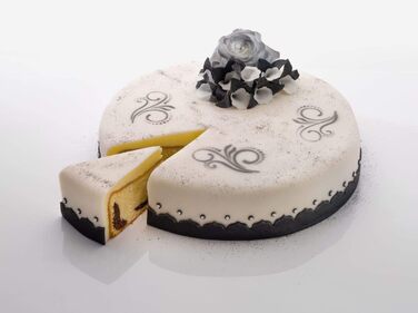 Форма для випічки Zenker Springform Ø 26 см CREME NOIR з антипригарним покриттям, з плоским дном та захистом від протікання, 1 шт.