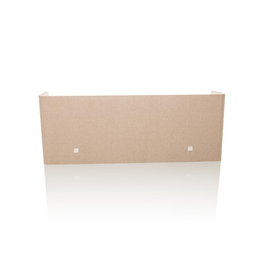 Акустична перегородка для офісу FLEXMIUT U 160x40x60 PET бежева hjh OFFICE