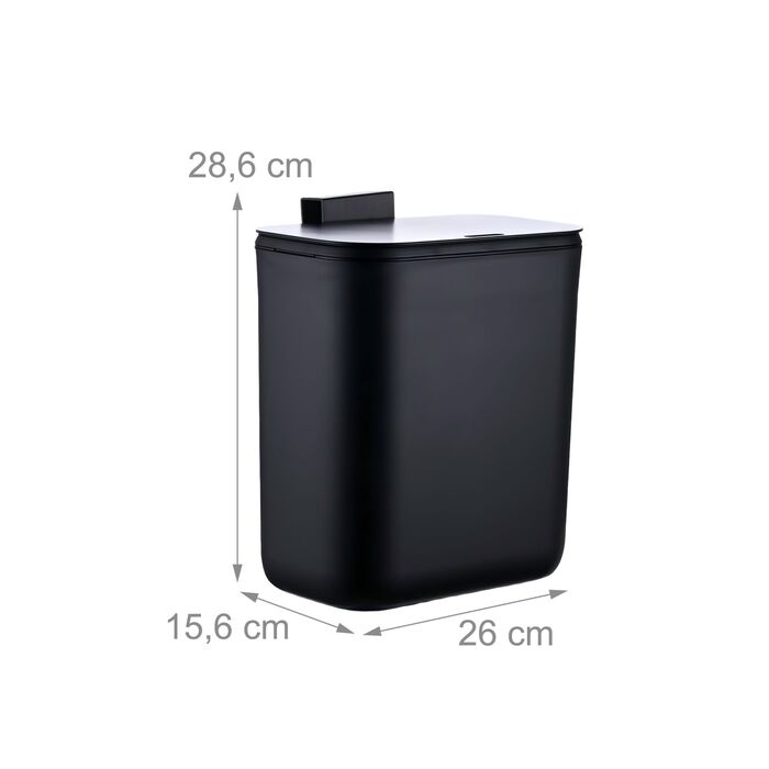 Відро для сміття Relaxdays для підвішування, 9 л