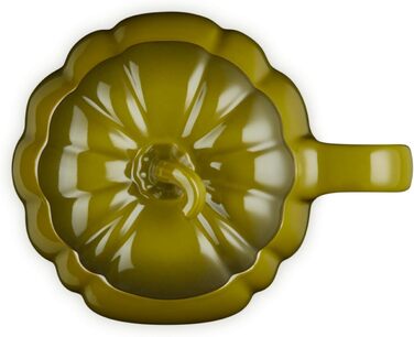 Кружка Le Creuset з кришкою, 400 мл, оливковий зелений (Leaf It To Me)