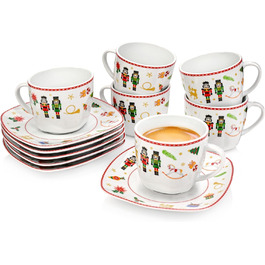 розмір: набір чашок для кави 12 шт.