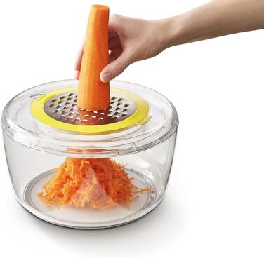 Набір для приготування салатів Joseph Joseph 'Multi-Prep' 4 в 1: салатниця, спіралізатор, тертка, шинкувальник, компактне зберігання