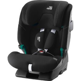 Дитяче автокрісло BRITAX RMER ADVANSAFIX 2 Z-LINE, для дітей від 76 до 150 см (i-Size) з ISOFIX і без, від 15 місяців до 12 років, Space Black