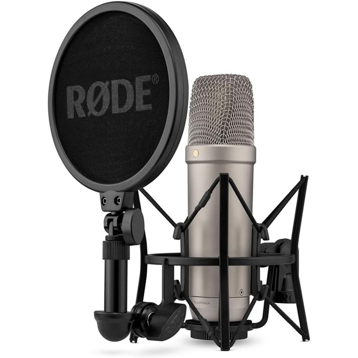 Студійний мікрофон Rode NT1 5 покоління XLR/USB + стійка keepdrum
