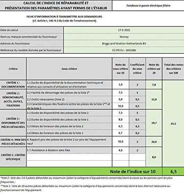 Електричний газонокосарка Murray LE320E 2-в-1: 1200W, ширина 32 см, об'єм травоспікача 27 л, для невеликих газонів, ергономічна ручка, захист від перевантаження