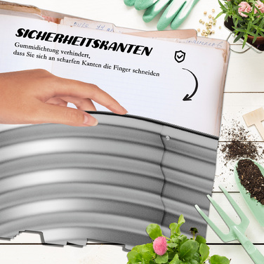 Полиця для рослин Outsunny Flower Shelf Садовий балкон 118x45x30см виготовлений з металу в сріблястому кольорі, міцний і стильний для ваших рослин