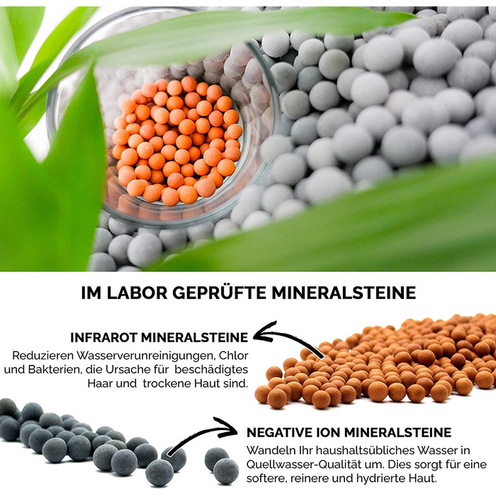 Насадка для душу Prisma: інтенсивний потік, економія води, 3 функції, фільтр, дощова лійка, ручна лійка, масаж (запасний комплект)