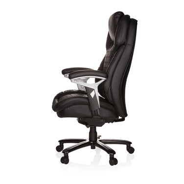 Крісло для шеф-кухаря XXL PULLMANN, штучна шкіра, чорне, hjh OFFICE