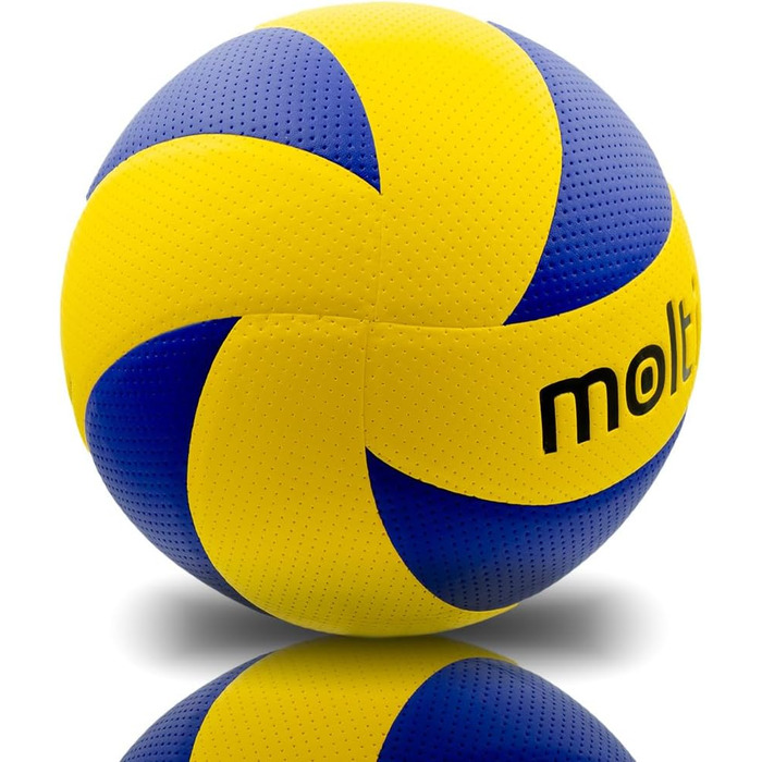 Набір волейбольний м'яч розміром 5 волейбольна сітка 9,5м х 1м сумка для перенесення Ігровий м'яч для відпочинку Пляжний волейбол критий відкритий для дорослих і підлітків (жовто-темно-синій)