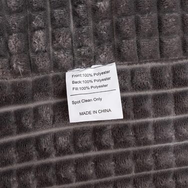 Крісло-мішок для читання Holawakaka для дорослих з підлокітниками та спинкою, велике сіре, для відпочинку та роботи за ноутбуком