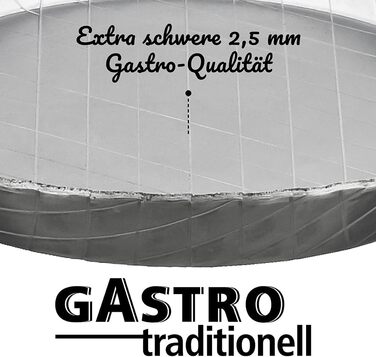 Традиційна, кована залізна сковорода - (20 см), 860574 Gastro
