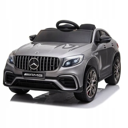 Дитячий електромобіль Mercedes-Benz GLC 63S LIFT, сріблястий лак, 4x4