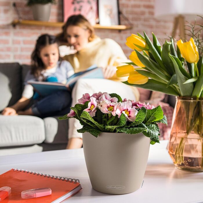 Горщик для квітів LECHUZA CLASSICO Color 35 Sandbraun (19x19x17 см)