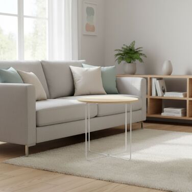 Relaxdays Додатковий столик у скандинавському стилі