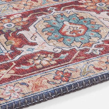 Килим Nouristan Sylla Asmar, Oriental Touch, Квітковий візерунок, Kurflor, 160x230см, Indigo Blue, Поліестер