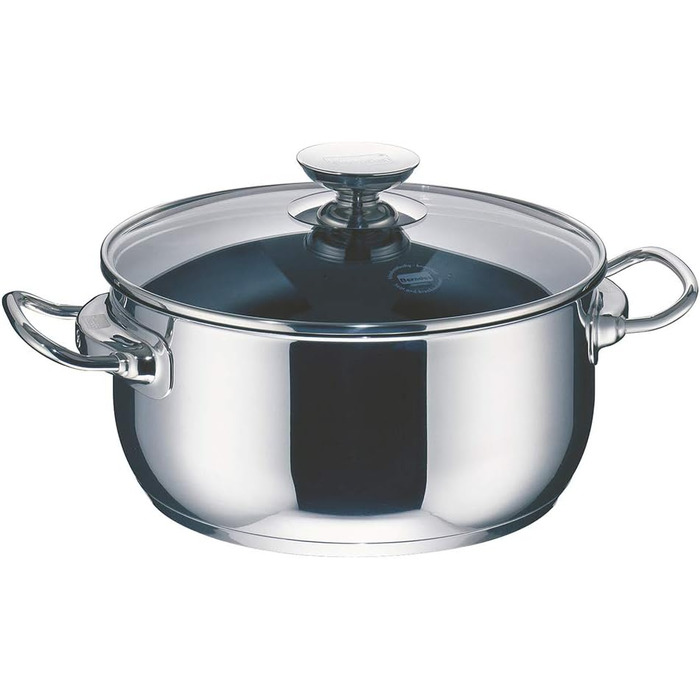 Каструля Berndes Injoy Special Edition 20 см, нержавіюча сталь, для всіх плит, з кришкою