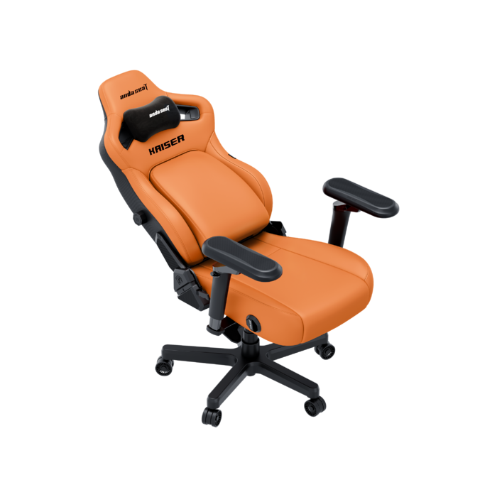 Крісло геймерське ігрове Anda Seat Kaiser 4 V2 Size XL Orange PVC