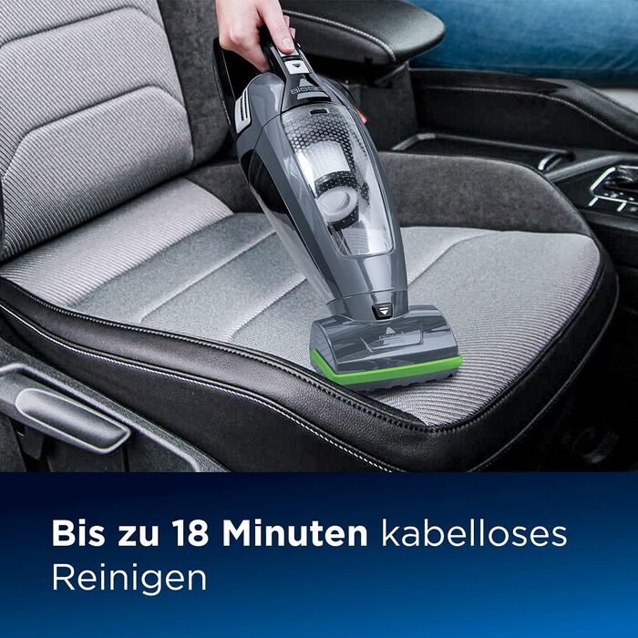 Акумуляторний пилосос Bissell PowerClean FurGuard для шерсті тварин: 280W, HEPA-фільтр, самоочисна щітка, 50 хв роботи